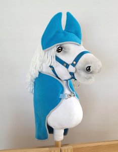 Zestaw dla Hobby Horse A4: derka + nauszniki -turkusowy 1
