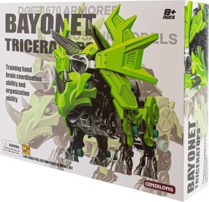 Zabawka bayonet triceratops 1