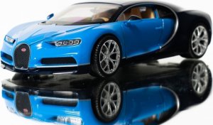 WELLY BUGATTI CHIRON auto 1:34-1:39 samochód kolekcjonerski 1