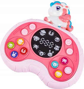 Zabawka Na Pamięć KONTROLER NIEBIESKI Gamepad Edukacyjna gra dla dzieci Pad Konsola Memory 16 klawiszy 5