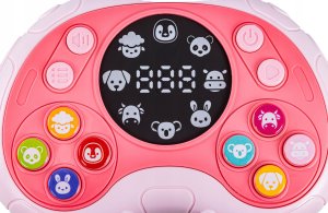 Zabawka Na Pamięć KONTROLER NIEBIESKI Gamepad Edukacyjna gra dla dzieci Pad Konsola Memory 16 klawiszy 9