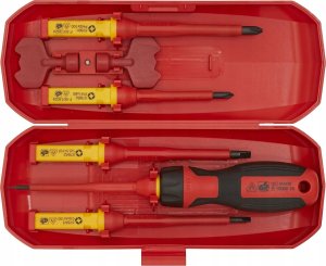 SATRA 7-PIECE VDE INSULATED SCREWDRIVER SET 10