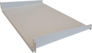 Półka RACK 19'' 1U 300mm, Netrack, szara 2