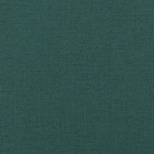 vidaXL Fotel, ciemnozielony, 59 cm, obity tkaniną 8