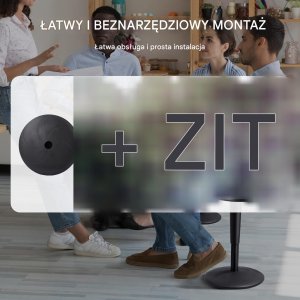 Krzesło biurowe Vevor Krzesło balansujące Wobble regulowana wysokość 55-72 cm 6