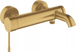 Grohe Essence single lever mixer for bath & shower - Brushed Brass 1