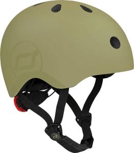 Scoot and Ride Kask dla dzieci 3+ rozm. S-M, kolor: Olive 1