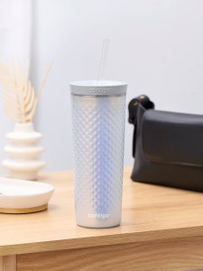 Kubek na wodę ze słomką Contigo AutoClose Tumbler - Macaroon 3