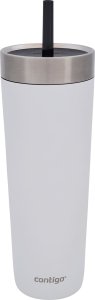 Kubek termiczny ze słomką Luxe Tumbler 720ml - Salt 1