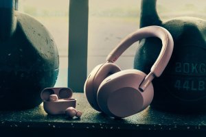 Słuchawki Sony WH-1000XM5 nauszne różowe 11