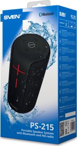 SVEN PS-215 głośnik przenośny / imprezowy Głośnik mono przenośny Czarny 12 W 12