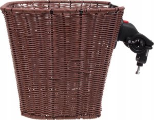 Kosz Verso SH-Z002 na kierownicę mocowanie click pleciony brązowy 350x250x260 Uniwersalny 3