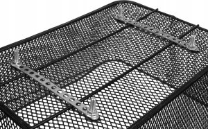 Kosz Verso na bagażnik mocowany na stałe czarny 400x300x160 Uniwersalny 5