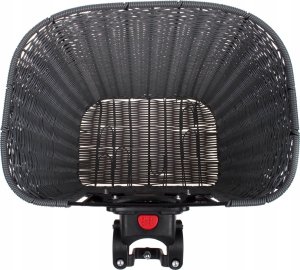 Kosz Verso SH-Z003 na kierownicę mocowany click pleciony grafitowy 330x250x240 Uniwersalny 4