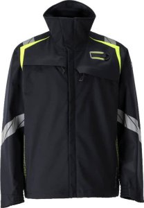 MASCOT Kurtka softshell ACCELERATE MULTISAFE (kolor ciemny granat/żółty hi-vis, rozmiar 5XL) 1