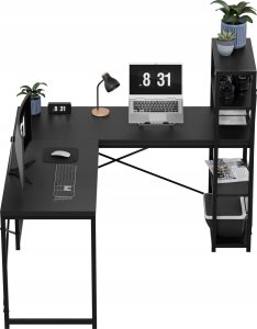 Biurko Mark Adler Leader 5.9 Czarne 145 cm x 48 cm 16