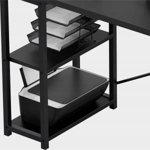 Biurko Mark Adler Leader 5.9 Czarne 145 cm x 48 cm 9