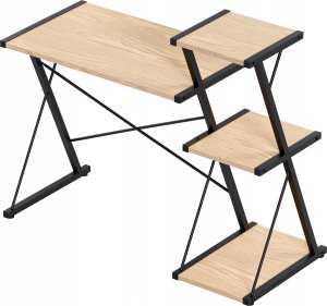 Biurko vidaXL Leader 3.5 Beżowe 114 cm x 50 cm 6