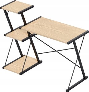 Biurko vidaXL Leader 3.5 Beżowe 114 cm x 50 cm 8