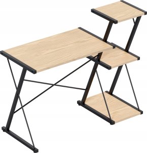 Biurko vidaXL Leader 3.5 Beżowe 114 cm x 50 cm 10