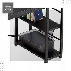 Biurko Mark Adler Leader 4.0 Czarne 120 cm x 52 cm 4