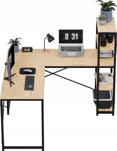 Biurko vidaXL Leader 5.9 Beżowe 145 cm x 48 cm 16