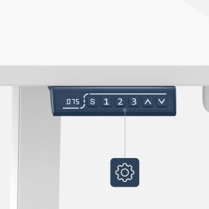 Biurko Mark Adler Leader 7.6 White Białe 160 cmx80 cm 5