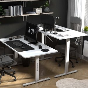 Biurko Mark Adler Leader 7.6 White Białe 160 cmx80 cm 4