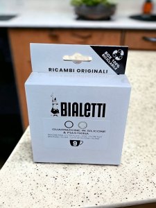 Bialetti - Uszczelka + sitko do kawiarek Moka Express 9tz 2
