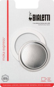 Bialetti - Uszczelka + sitko do kawiarek Moka Express 9tz 3