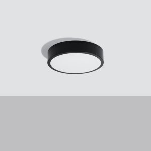 Plafon ONYX 30 czarny LED 3000K SOLLUX  LIGHTING 1