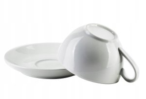 BASIC Filiżanka ze spodkiem 220ml14,5X11X6,5cm 2