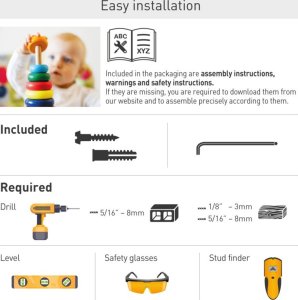 Uchwyt do tabletu 7-14" obrotowy ścienny z zamkiem 8