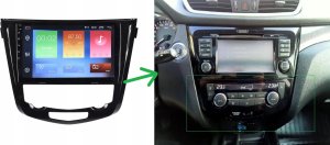 RADIO NAWIGACJA GPS NISSAN QASHQAI X-TRAIL 2014+ ANDROID klima automatyczna 4