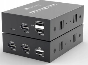 Extender KVM HDMI/USB 1080p60Hz do 100m po skrętce Kat6 3
