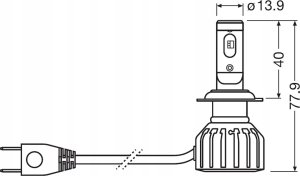 Osram Led HL H7 Nowe Homologacja Gen 2 3