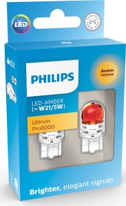 Philips Ultinon Pro6000 SI 11066AU60X2 Samochodowa żarówka sygnalizacyjna 1
