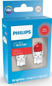 Philips Ultinon Pro6000 SI 11066RU60X2 Samochodowa żarówka sygnalizacyjna 1