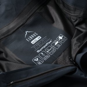 Męskie Spodnie Pro Guard 3l Hardshell Pants  czarny rozmiar XS 6