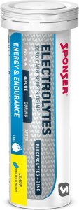 Sponser Elektrolity SPONSER ELECTROLYTES TABS lemon mix tabletki pudełko (12 x 10 tabletek) - SPN-80-851 1