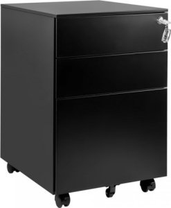Kontener metalowy z zamkiem XD-040-3 Czarny 1