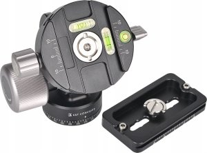 Profesjonalna Głowica Panoramiczna 10kg K&F VH-60L Aluminium 3x Podziałka / KF31.103 8