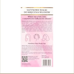 Skincare Satynowe wałki do kręcenia włosów 6 szt. 3