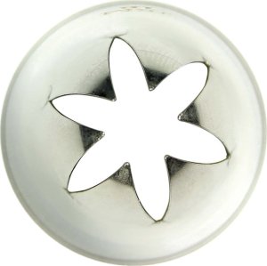 PME Stalowa końcówka dekoracyjna kwiat 1B 2