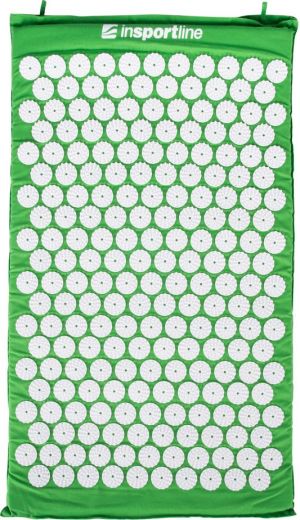 inSPORTline Zestaw do akupresury - mata i poduszka Alavea Kolor Zielony - 16119-1 5