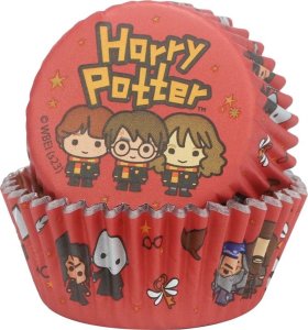 PME Papilotki i toppery na muffinki Harry Potter 24 sztuki 1