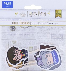 PME Papierowe toppery na babeczki postaci Harry Potter (6 sztuk) 1