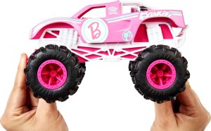 Mattel Hot Wheels Monster Truck Barbie Auto na radio Jeep 1:24 HNV02 3