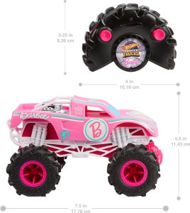 Mattel Hot Wheels Monster Truck Barbie Auto na radio Jeep 1:24 HNV02 7