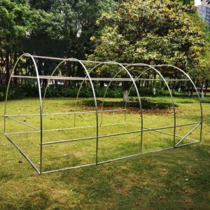 Tunel Foliowy Ogrodowy Szklarnia 4,5x2x2m Folia 9m UV-4 Premium LEAN 6